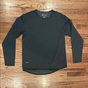 Men's BYLT Premium Basics Olive  Longsleeve